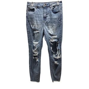 Cello Light Wash Distressed Jeans (Preowned)